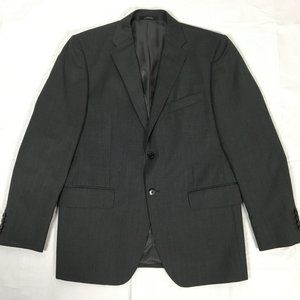 Black Saks fifth Ave Zegna Suit Coat 40